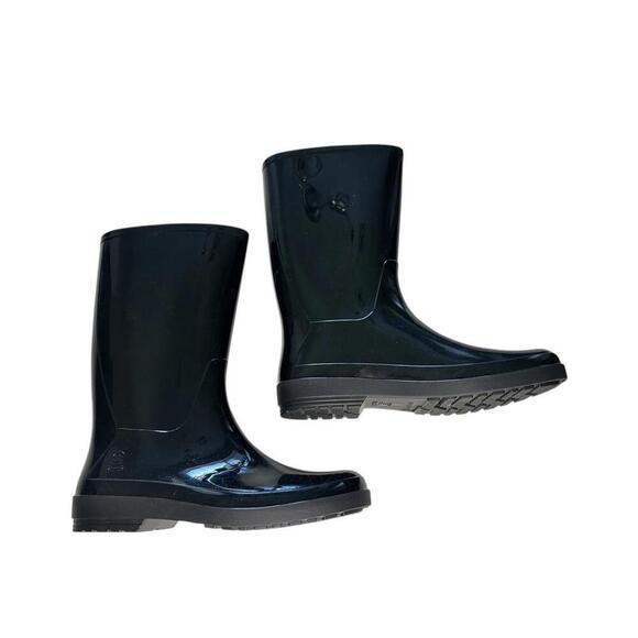 COPY - Kamik Heidi Rain Boot Women’s Size 10 NWOT Black Mid Calf Waterproof Out… - Picture 4 of 5